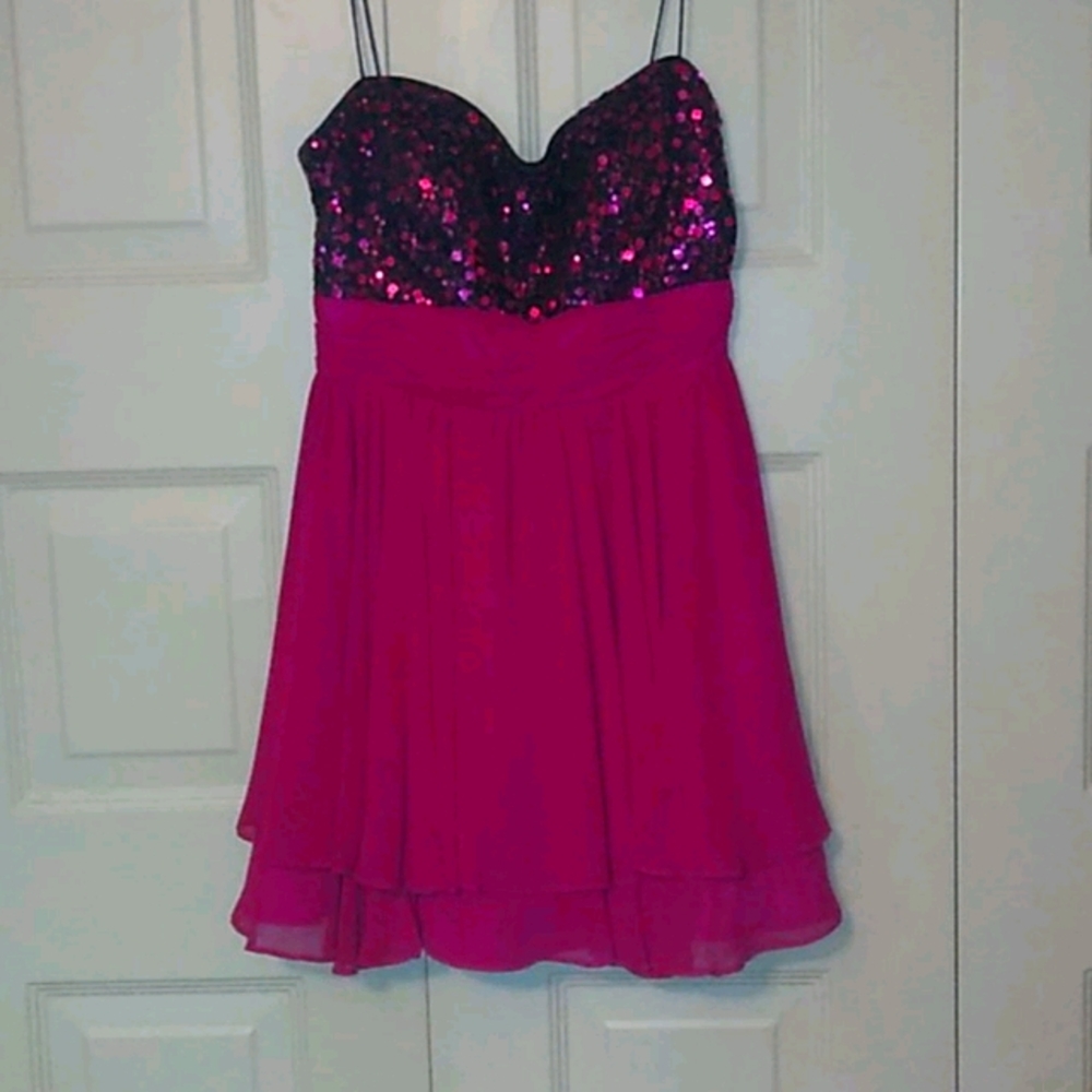 Pink homecoming dress
